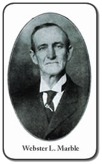 Webster L. Marble, founder